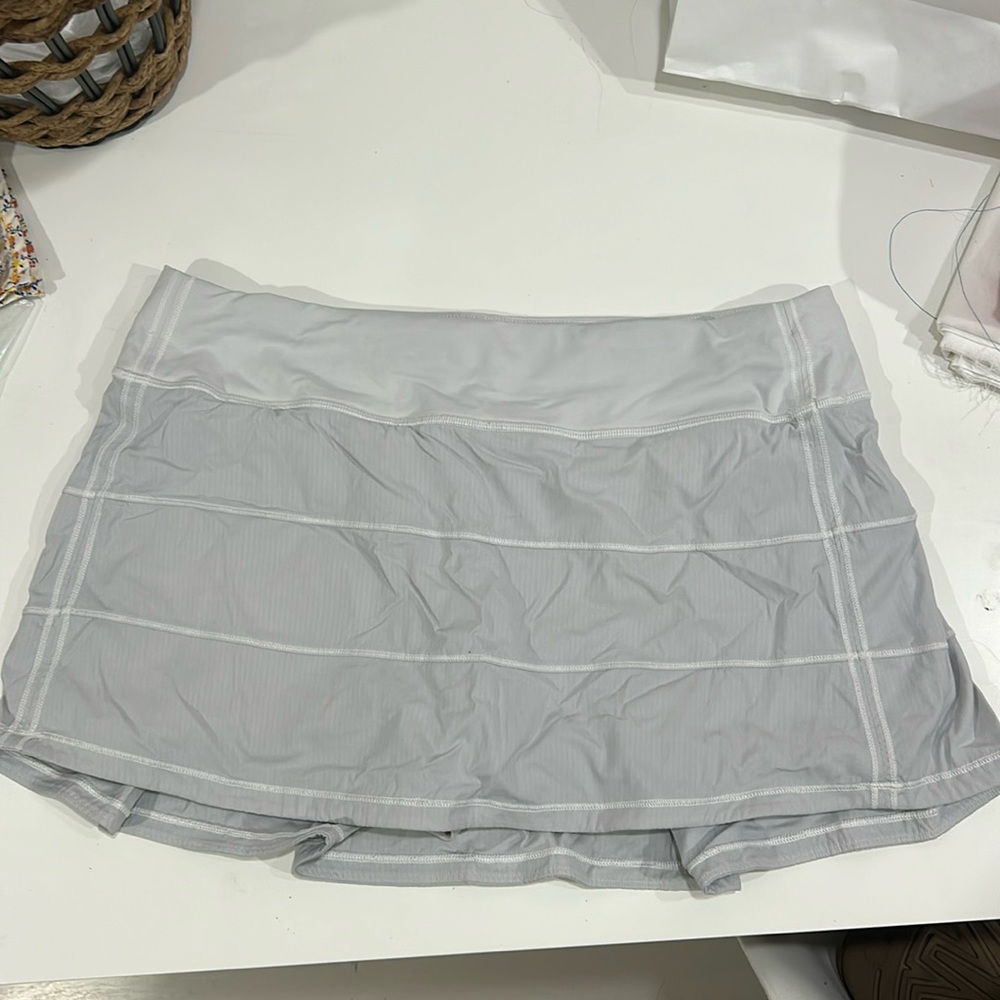 Light Gray Lululemon Skort